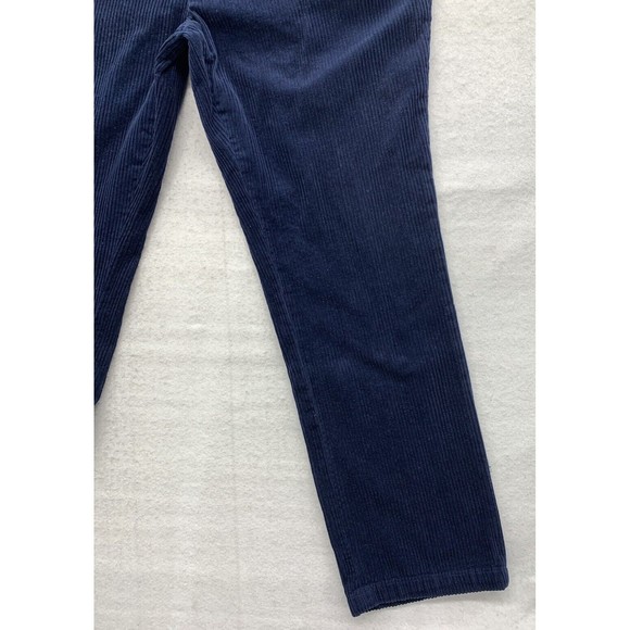 Prestige Original Corduroy Pants Mens 40 X 32 Blue Flat Front Business Casual - Picture 10 of 16